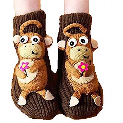 Ulalaza PreSox Anti-Rutsch-Strickpullover Warm Haushalt Socken für Frauen Ulalaza PreSox Anti-Rutsch-Strickpullover Warm Haushalt Socken für Frauen