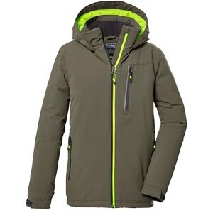 Killtec Jungen Funktionsjacke mit Kapuze/Winterjacke ist wasserdicht KOW 159 BYS JCKT, dunkeloliv, 116, 40915-000 Killtec Jungen Funktionsjacke mit Kapuze/Winterjacke ist wasserdicht KOW 159 BYS JCKT, dunkeloliv, 116, 40915-000
