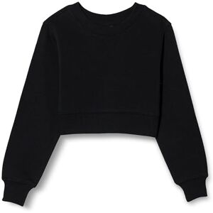Amazon Mädchen Verkürztes Sweatshirt, Schwarz, 6-7 Jahre Amazon Mädchen Verkürztes Sweatshirt, Schwarz, 6-7 Jahre