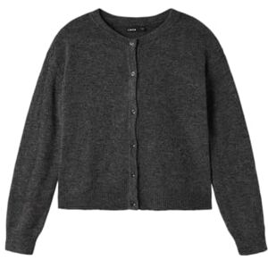 NAME IT Mädchen Nlflodet Ls Short Knit Cardigan Noos Strickjacke 13235060,Raven/Detail:14-1818,170-176 NAME IT Mädchen Nlflodet Ls Short Knit Cardigan Noos Strickjacke 13235060,Raven/Detail:14-1818,170-176