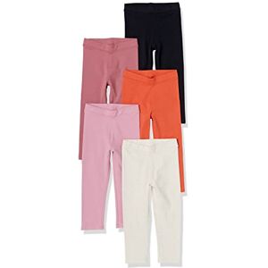 Amazon Mädchen Leggings, 5er-Pack, Elfenbein/Orange/Rosa/Schwarz/Zartrosa, 11-12 Jahre Amazon Mädchen Leggings, 5er-Pack, Elfenbein/Orange/Rosa/Schwarz/Zartrosa, 11-12 Jahre
