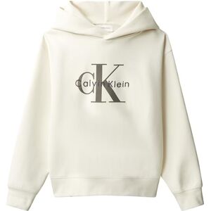 Calvin Jungen Light Monologo Hoodie Ib0ib02615 Kapuzenpullover, Grey (Whitecap Gray), 8 Jahre Calvin Jungen Light Monologo Hoodie Ib0ib02615 Kapuzenpullover, Grey (Whitecap Gray), 8 Jahre