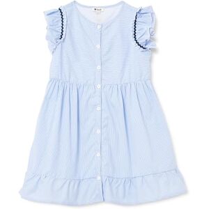 Steiff Kleid EU Größe 92 Chambray Blue, Mädchen Kleid, Kinderkleid für jeden Anlass, lockere und Bequeme Passform, waschmaschinenfest Steiff Kleid EU Größe 92 Chambray Blue, Mädchen Kleid, Kinderkleid für jeden Anlass, lockere und Bequeme Passform, waschmaschinenfest