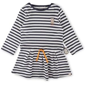 Sigikid Mädchen Mini Magic OWL Kleid, Dunkelblau/Weiß gestreift, 116 cm Sigikid Mädchen Mini Magic OWL Kleid, Dunkelblau/Weiß gestreift, 116 cm