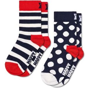 Happy Socks 2-Pack Kids Stripe Socks, farbenfrohe und verspielte, Socken für Kinder, Blau-Rot-Weiß (12-24M) Happy Socks 2-Pack Kids Stripe Socks, farbenfrohe und verspielte, Socken für Kinder, Blau-Rot-Weiß (12-24M)