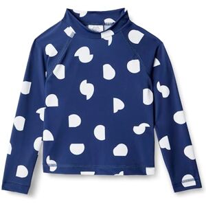 Amazon Mädchen Langärmliges Rashguard T-Shirt, Tiefblau Elfenbein Abstrakt Punkte, 5 Jahre Amazon Mädchen Langärmliges Rashguard T-Shirt, Tiefblau Elfenbein Abstrakt Punkte, 5 Jahre