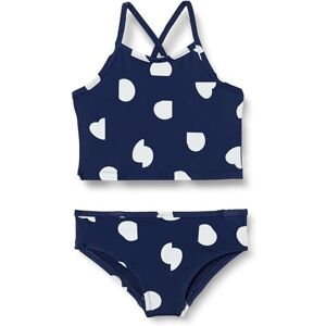 Amazon Mädchen Tankini-Set, Tiefblau Elfenbein Abstrakt Punkte, 5 Jahre Amazon Mädchen Tankini-Set, Tiefblau Elfenbein Abstrakt Punkte, 5 Jahre