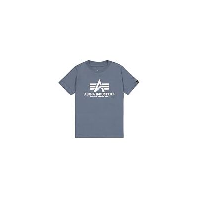 Alpha Kinder Basic T-Shirt, Denim Blue, 146/152 Alpha Kinder Basic T-Shirt, Denim Blue, 146/152