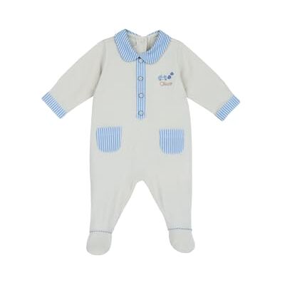 Chicco , Strampler für Neugeborene, aus Leichter und Weicher Baumwolle, mit Praktischer Rückenöffnung, Ideal für Frühling und Herbst, Designed in Italy, Babykleidung 0-24 Monate Chicco , Strampler für Neugeborene, aus Leichter und Weicher Baumwolle, mit Praktischer Rückenöffnung, Ideal für Frühling und Herbst, Designed in Italy, Babykleidung 0-24 Monate