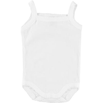 BABIDU Baby-Body mit dünnen Trägern, 100% weiche und atmungsaktive Baumwolle, ideal für neugeborene Mädchen und Jungen, bequeme Babykleidung, ärmelloser Body für Babys bis 36 Monate, Unisex BABIDU Baby-Body mit dünnen Trägern, 100% weiche und atmungsaktive Baumwolle, ideal für neugeborene Mädchen und Jungen, bequeme Babykleidung, ärmelloser Body für Babys bis 36 Monate, Unisex