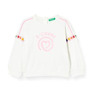 United (Z6ERJ) Mädchen Maglia G/C M/L Kapuzenpullover, Snow White 074, 62 (3-6 Monate) United (Z6ERJ) Mädchen Maglia G/C M/L Kapuzenpullover, Snow White 074, 62 (3-6 Monate)