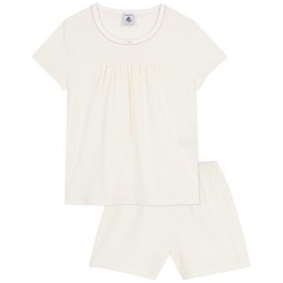 Petit Bateau Mädchen A0fyh Nachtwäsche, Popcorn/Marshmallow, 12 Jahre Petit Bateau Mädchen A0fyh Nachtwäsche, Popcorn/Marshmallow, 12 Jahre