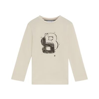 Boss Jungen J52365 T-Shirt, vanille, 12 Jahre Boss Jungen J52365 T-Shirt, vanille, 12 Jahre