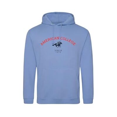 AMERICAN COLLEGE USA , Sweatshirts, Pullover, Jungen, Mädchen, Westen, Hoodies, Fleece, Jacke, Thermo, Mit Kapuze, Kinder Bekleidung, Unisex, Modell ACSCW3 Sky Blue 14 Jahre AMERICAN COLLEGE USA , Sweatshirts, Pullover, Jungen, Mädchen, Westen, Hoodies, Fleece, Jacke, Thermo, Mit Kapuze, Kinder Bekleidung, Unisex, Modell ACSCW3 Sky Blue 14 Jahre