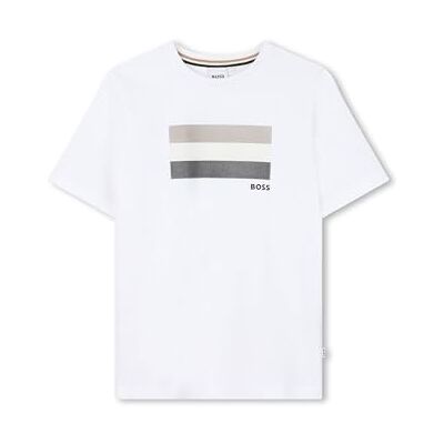 Boss T-Shirt für Jungen, Weiß, 4 Jahre Boss T-Shirt für Jungen, Weiß, 4 Jahre