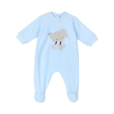 Chicco , Strampler für Neugeborene, aus Warmem und Weichem Stoff, mit Praktischer Rückenöffnung, Ideal für Frühling, Herbst und Winter, Designed in Italy, Babykleidung 0-24 Monate Chicco , Strampler für Neugeborene, aus Warmem und Weichem Stoff, mit Praktischer Rückenöffnung, Ideal für Frühling, Herbst und Winter, Designed in Italy, Babykleidung 0-24 Monate
