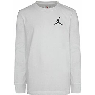 Jordan Jungen Jumpman Air Emb Sweatshirt, White, 10/12 Jahre Jordan Jungen Jumpman Air Emb Sweatshirt, White, 10/12 Jahre