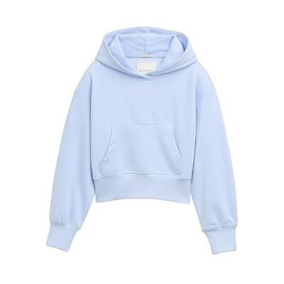 TOM TAILOR Kinder Cropped T-Shirt mit Print, Wool White, 128 TOM TAILOR Kinder Cropped T-Shirt mit Print, Wool White, 128