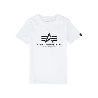 Alpha Basic T T-Shirt für Kids und Teens White Alpha Basic T T-Shirt für Kids und Teens White
