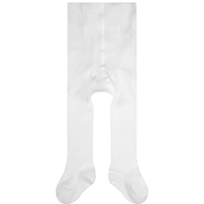 FALKE Unisex Baby Strumpfhose Family B TI nachhaltige Baumwolle einfarbig 1 Stück, Weiß (White 2000) neu umweltfreundlich, 74-80 FALKE Unisex Baby Strumpfhose Family B TI nachhaltige Baumwolle einfarbig 1 Stück, Weiß (White 2000) neu umweltfreundlich, 74-80