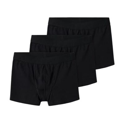 NAME IT Jungen Nkmboxer 3p Noos Boxershorts, Black/Detail:icon In Waistband, 98 EU NAME IT Jungen Nkmboxer 3p Noos Boxershorts, Black/Detail:icon In Waistband, 98 EU