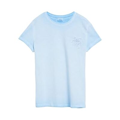 S. Oliver Junior Jungen T-Shirt – Loose Fit, Applikation, Jersey S. Oliver Junior Jungen T-Shirt – Loose Fit, Applikation, Jersey
