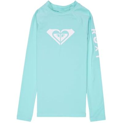 Roxy Surf T-Shirt Whole Hearted LS Girls Blau Roxy Surf T-Shirt Whole Hearted LS Girls Blau