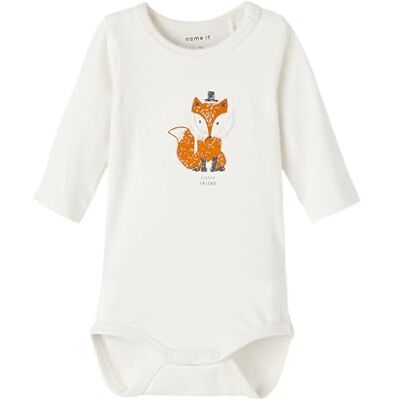 NAME IT Baby Jungen Nbmoris Ls Body Box, Jet Stream, 50 NAME IT Baby Jungen Nbmoris Ls Body Box, Jet Stream, 50