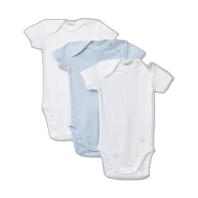 United Baby-Jungen Set 3 Body 3gi70b079 Strampler Mädchen, Weiß, 50 cm United Baby-Jungen Set 3 Body 3gi70b079 Strampler Mädchen, Weiß, 50 cm