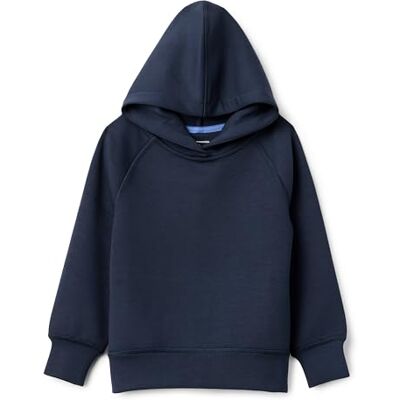 Amazon Jungen Atmungsaktiver Relaxed-Fit-Pullover mit Kapuze, Hoodie, Marineblau, 6-7 Jahre Amazon Jungen Atmungsaktiver Relaxed-Fit-Pullover mit Kapuze, Hoodie, Marineblau, 6-7 Jahre