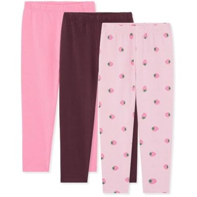 Bramble & Bear 3er-Pack weiche Leggings für Babys und Kleinkinder – sanfte Unisex Leggings für 0-3 Jahre Bramble & Bear 3er-Pack weiche Leggings für Babys und Kleinkinder – sanfte Unisex Leggings für 0-3 Jahre