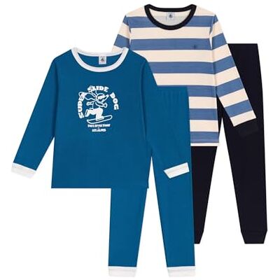 Petit Bateau Jungen Lot Malard Nachtwäsche, Variante 1, 4 Jahre Petit Bateau Jungen Lot Malard Nachtwäsche, Variante 1, 4 Jahre