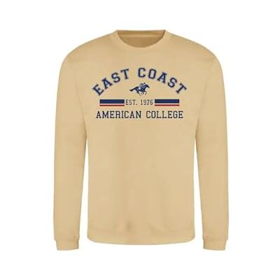 AMERICAN COLLEGE USA , Sweatshirts, Pullover, Jungen, Mädchen, Westen, Hoodies, Fleece, Jacke, Thermo, Mit Kapuze, Kinder Bekleidung, Unisex, Modell ACSCRW2 BEIGE 16 Jahre AMERICAN COLLEGE USA , Sweatshirts, Pullover, Jungen, Mädchen, Westen, Hoodies, Fleece, Jacke, Thermo, Mit Kapuze, Kinder Bekleidung, Unisex, Modell ACSCRW2 BEIGE 16 Jahre
