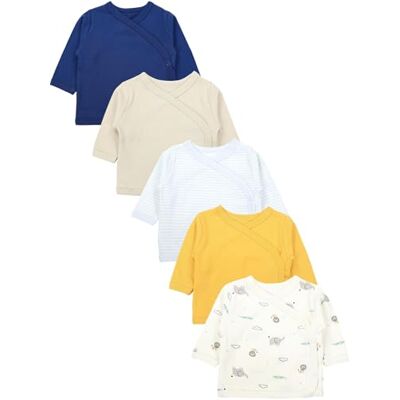 TupTam Baby Jungen Langarm Wickelshirt Baumwolle 5er Set TupTam Baby Jungen Langarm Wickelshirt Baumwolle 5er Set