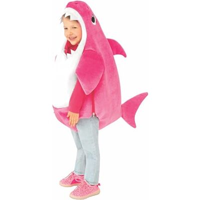 Rubie's Baby Shark Mommy Shark Toddler Fancy Dress Costume with Sound Rubie's Baby Shark Mommy Shark Toddler Fancy Dress Costume with Sound