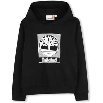 Timberland T60383 Pullover für Jungen, Schwarz Schwarz, 4 Jahre Timberland T60383 Pullover für Jungen, Schwarz Schwarz, 4 Jahre
