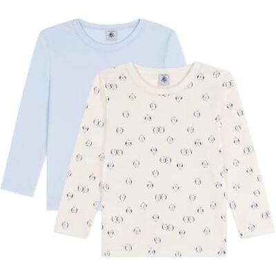Petit Bateau Jungen 2 Ts Ml Pi Unterwäsche Tag, Variant 1, 4 Jahre Petit Bateau Jungen 2 Ts Ml Pi Unterwäsche Tag, Variant 1, 4 Jahre