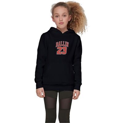 Mister Tee Herren Kids Ballin 23 Hoody Mister Tee Herren Kids Ballin 23 Hoody