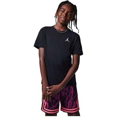 Jordan Jungen Jumpman Air Emb T-Shirt, Black, 8/10 Jahre Jordan Jungen Jumpman Air Emb T-Shirt, Black, 8/10 Jahre
