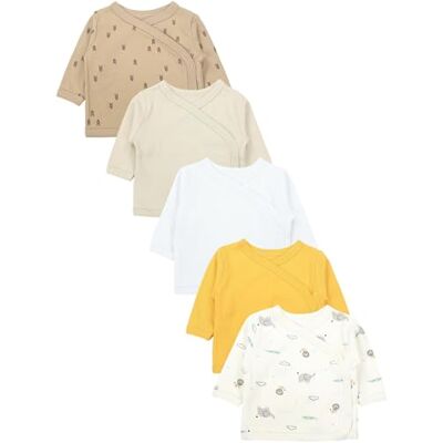 TupTam Baby Jungen Langarm Wickelshirt Baumwolle 5er Set TupTam Baby Jungen Langarm Wickelshirt Baumwolle 5er Set