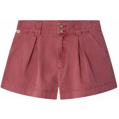 Pepe Jeans Mädchen Ivory Shorts, Rot (Johannisbeerrot), 16 Jahre Pepe Jeans Mädchen Ivory Shorts, Rot (Johannisbeerrot), 16 Jahre