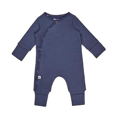 Sterntaler Baby Spieler aus Rippjersey – Playsuit in Wickeloptik mit Druckknöpfen – Langarm Overall mit Kratzschutz Umschlagbündchen – Jungen Strampler – Babykleidung ab Geburt – blau, Gr. 56 Sterntaler Baby Spieler aus Rippjersey – Playsuit in Wickeloptik mit Druckknöpfen – Langarm Overall mit Kratzschutz Umschlagbündchen – Jungen Strampler – Babykleidung ab Geburt – blau, Gr. 56