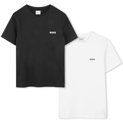 Boss T-Shirt für Jungen, Schwarz, 5 Jahre Boss T-Shirt für Jungen, Schwarz, 5 Jahre