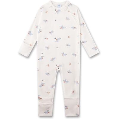 Sanetta Baby-Strampler off-white Esel Praktischer und bequemer Strampler aus Bio-Baumwolle für Jungen. Baby Overall Sanetta Baby-Strampler off-white Esel Praktischer und bequemer Strampler aus Bio-Baumwolle für Jungen. Baby Overall