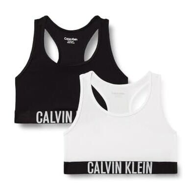 Calvin Mädchen Bralette G80G800744 Bralette, Schwarz (Pvhblack/Brightwhite), 10–12 Jahre, 2 Stück Calvin Mädchen Bralette G80G800744 Bralette, Schwarz (Pvhblack/Brightwhite), 10–12 Jahre, 2 Stück