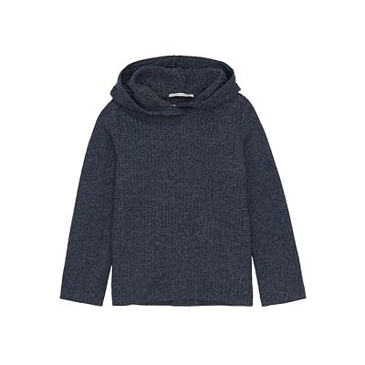 TOM TAILOR Mädchen Kinder Basic Hoodie mit Rippstruktur , sky captain blue, 92/98 TOM TAILOR Mädchen Kinder Basic Hoodie mit Rippstruktur , sky captain blue, 92/98