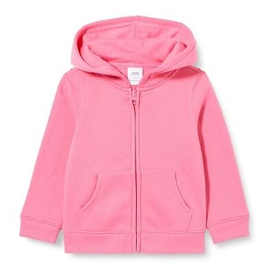 Amazon Mädchen Fleece-Kapuzenpullover mit Reißverschluss, Kräftiges Rosa, 11-12 Jahre Amazon Mädchen Fleece-Kapuzenpullover mit Reißverschluss, Kräftiges Rosa, 11-12 Jahre