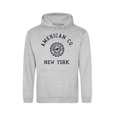 AMERICAN COLLEGE USA , Sweatshirts, Pullover, Jungen, Mädchen, Westen, Hoodies, Fleece, Jacke, Thermo, Mit Kapuze, Kinder Bekleidung, Unisex, Modell ACSCW4 MELL Grey 14 Jahre AMERICAN COLLEGE USA , Sweatshirts, Pullover, Jungen, Mädchen, Westen, Hoodies, Fleece, Jacke, Thermo, Mit Kapuze, Kinder Bekleidung, Unisex, Modell ACSCW4 MELL Grey 14 Jahre
