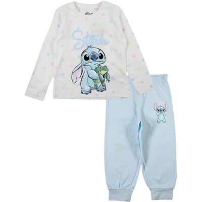 Disney Lilo & Stitch, Pyjama-Set, 2-teilig, Pullover + Jogginghose, Kinder, (2 bis 14 Jahre), Unisex, Junge, Mädchen, Modell DIS LIS 5204C609 S2-2A Disney Lilo & Stitch, Pyjama-Set, 2-teilig, Pullover + Jogginghose, Kinder, (2 bis 14 Jahre), Unisex, Junge, Mädchen, Modell DIS LIS 5204C609 S2-2A
