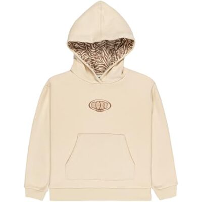 Roxy Fleecepullover Hope You Trust, für Mädchen, Beige, Größe 6 Roxy Fleecepullover Hope You Trust, für Mädchen, Beige, Größe 6